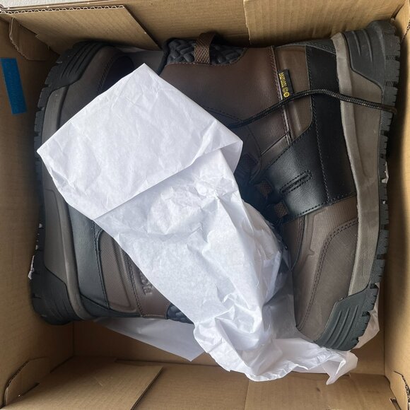 Columbia Bugaboot Celsius Plus Snow Boots, Brown & Black, Men's 9.5W, LIKE NEW - Picture 13 of 13